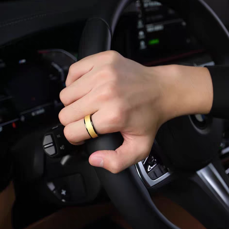 Engraved Marriage Band for Men Brushed Tungsten
