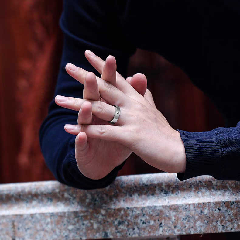 Simple Mens Marriage Band Tungsten Engravable