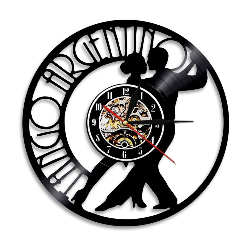 Gift for Tango Dancer Friend Wall Clock Gullei.com