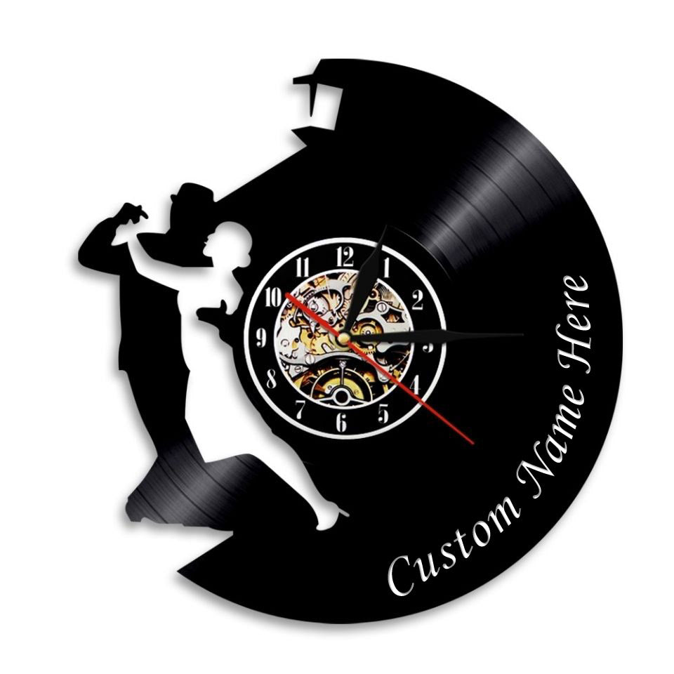 Gift for a Dancer Bedroom Wall Decor Clock Gullei.com