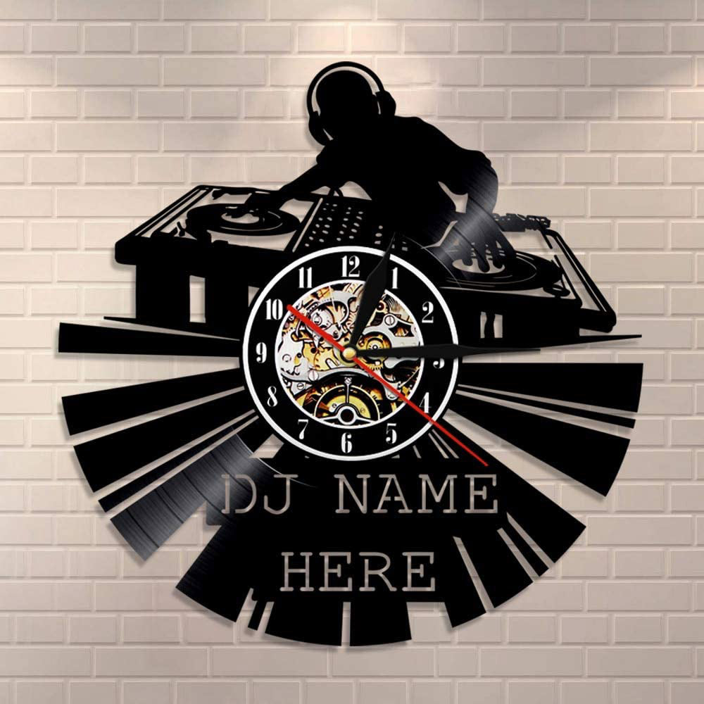 Birthday Gift for DJ Lp Record Clock Gullei.com