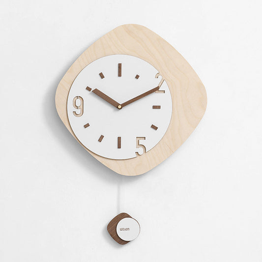 Modern Style Pendulum Wall Décor Clock