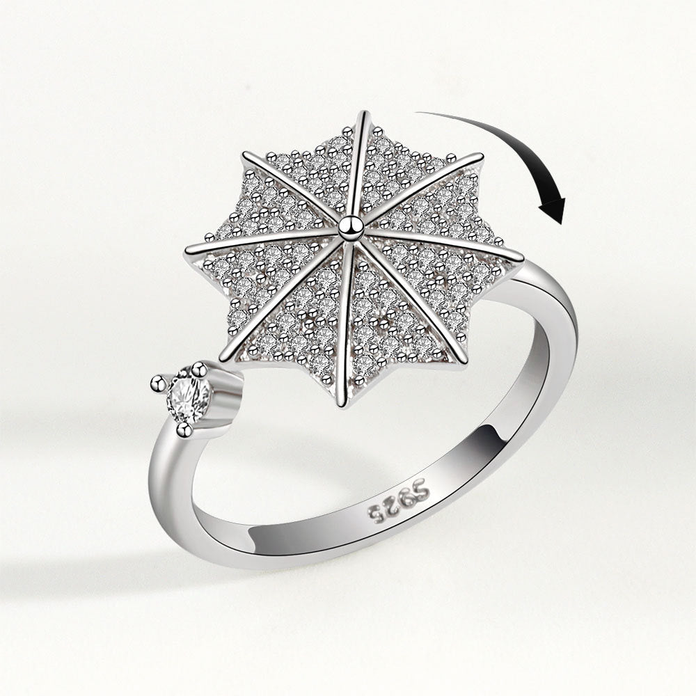 Spinning Fidget Anxiety Ring for Women Gullei.com