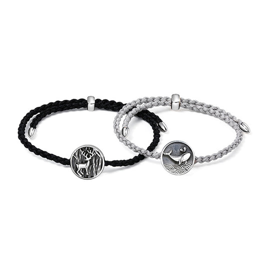 Personalized Best Friends Charm Bracelets Set for 2 Gullei.com