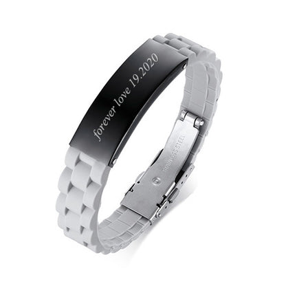 Custom Promise Bracelet Gift for Boyfriend