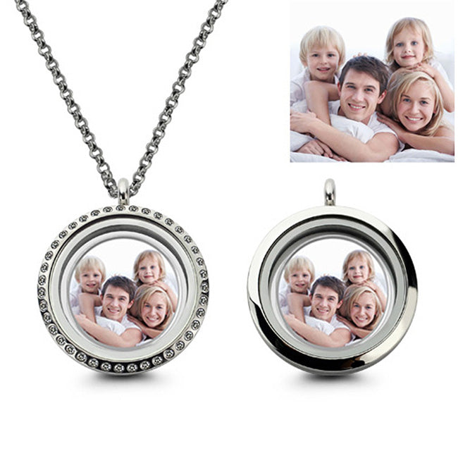 Photo Print Necklace Birthday Gift for Women