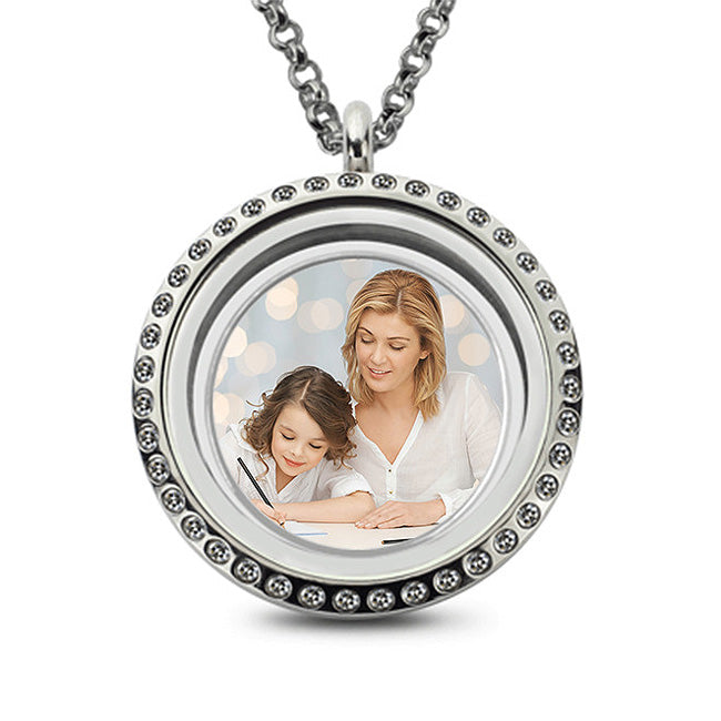 Photo Print Necklace Birthday Gift for Women