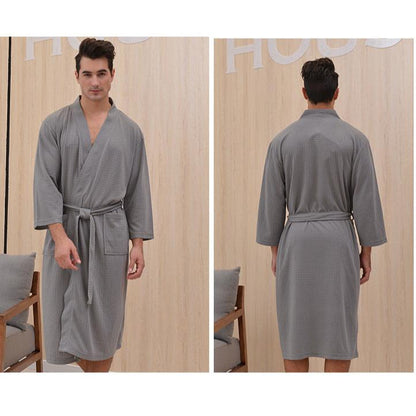 100% Polyester 2 Piece Long Robe Set for Couples