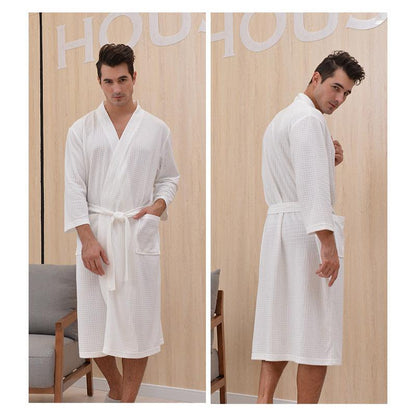 100% Polyester 2 Piece Long Robe Set for Couples