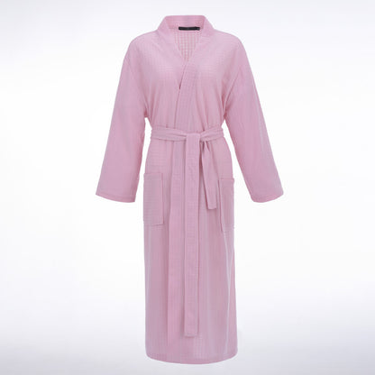 100% Polyester 2 Piece Long Robe Set for Couples