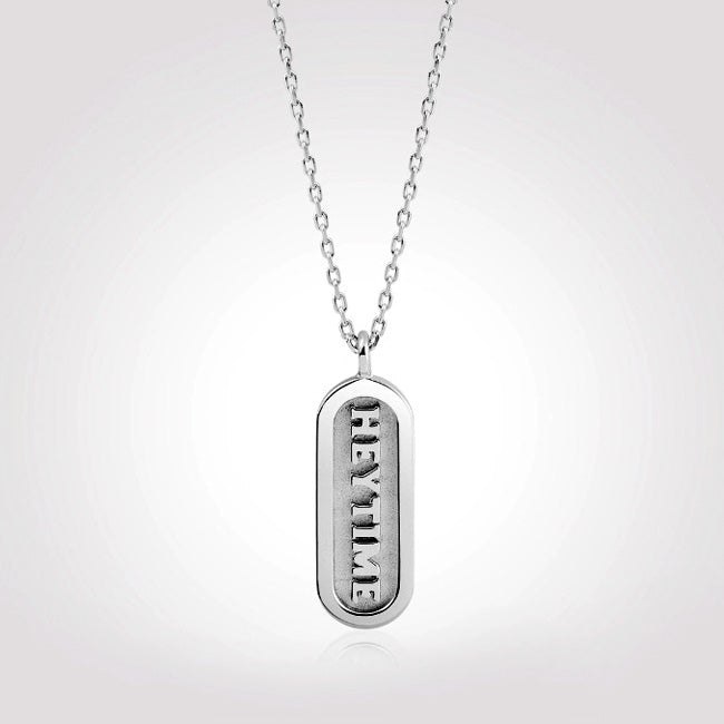 3D Custom Name Necklace Anniversary Gift for Her