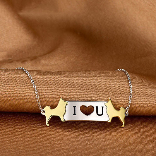 Custom Necklace Gift for Dog Lover Girlfriend