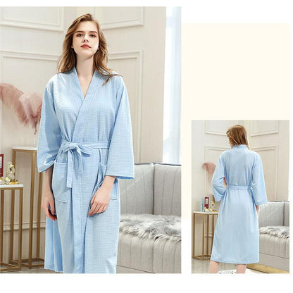 100% Premium Polyester 2 Piece Long Robe Set