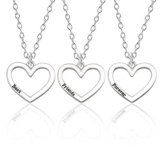 Best Friends Forever Necklaces Set for 3