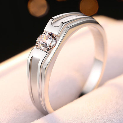 1.5 Carat Diamond Engagement Rings Set for 2