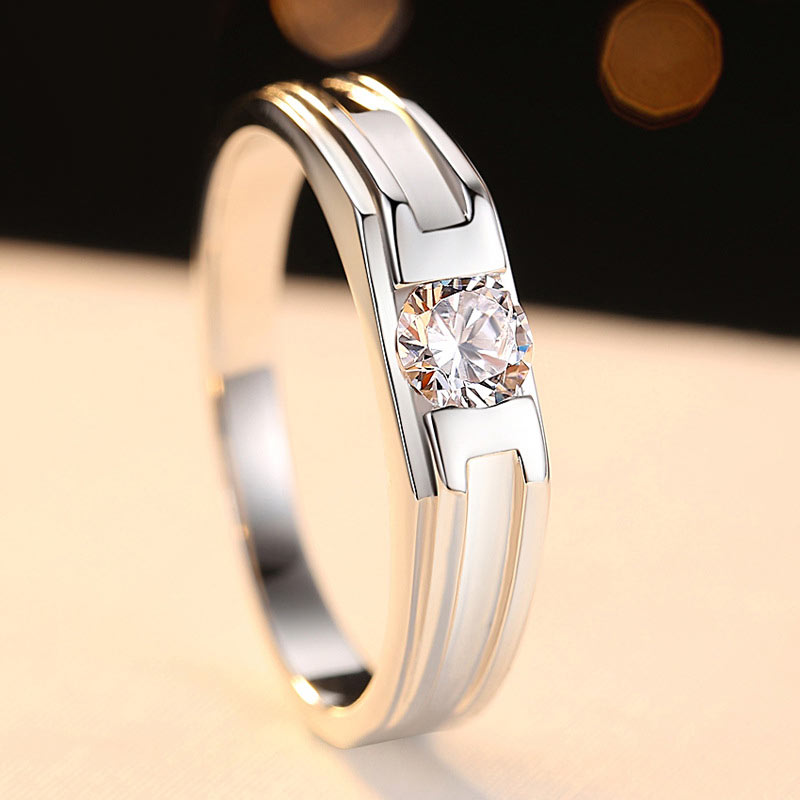 1.5 Carat Diamond Engagement Rings Set for 2