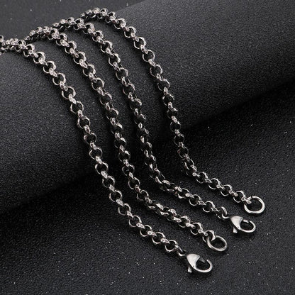 Stylish Mens Rolo Belcher Chain Christmas Gift 65cm