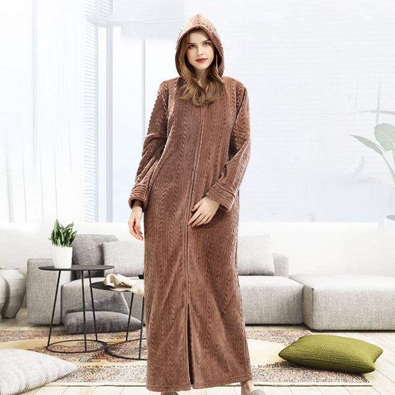 100% Flannel Long Robe Set for Couples