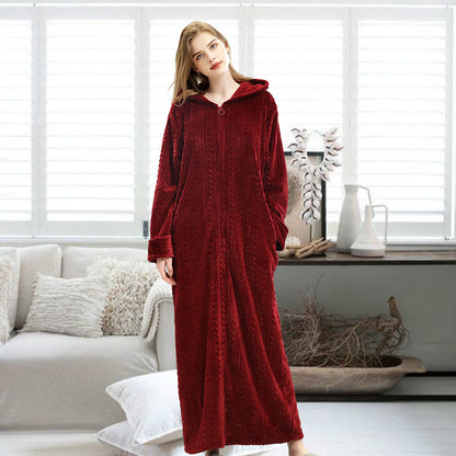 100% Flannel Long Robe Set for Couples