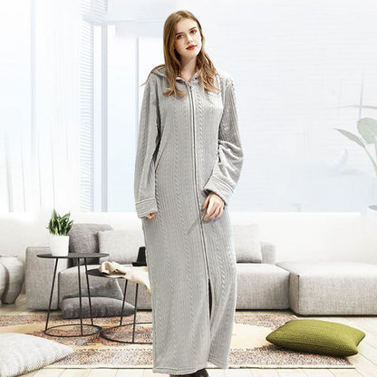 100% Flannel Long Robe Set for Couples