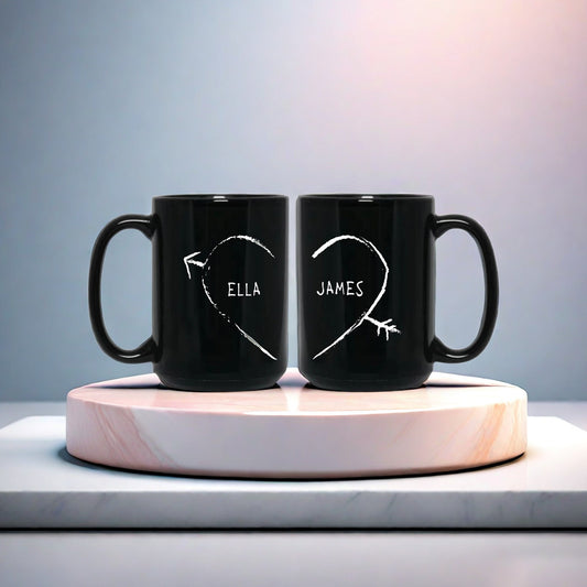 Gullei™ Custom Couple Coffee Mug