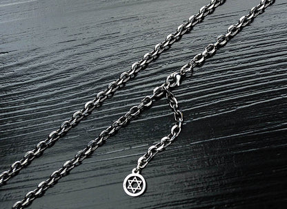 Mens Trace Chain Necklace Gift for Him