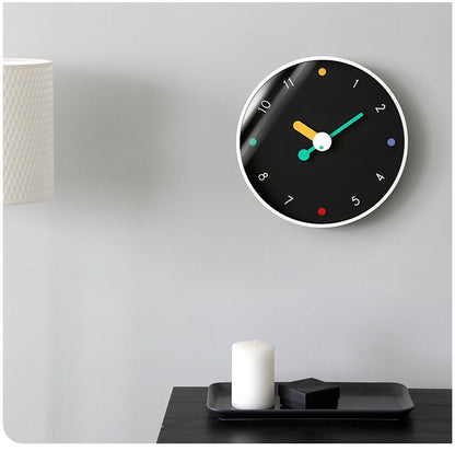 Artistic Minimalist Silent Wall Decorative Clock (12")