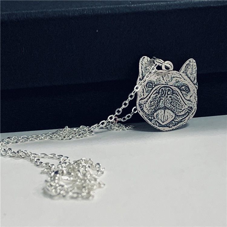 Custom Photo Pet Memorial Pendant Necklace