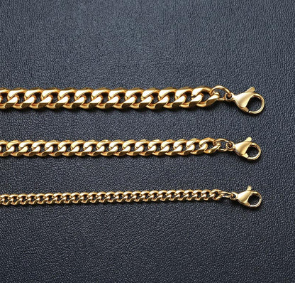 Miami Cuban Mens Chain Necklace Boyfriend Christmas Gift