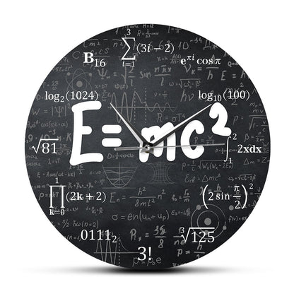 Wall Deco Clock Gift for Physics Teacher