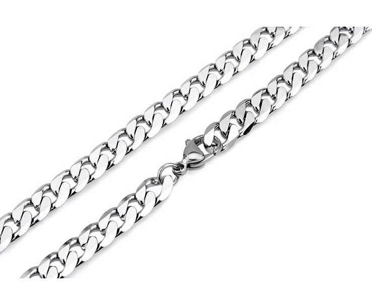 Miami Cuban Curb Chain Necklace for Men