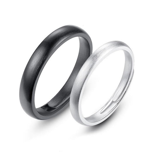 Custom Matte Couple Wedding Bands for 2