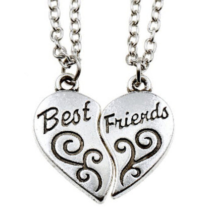 Customized BFF Necklaces Set for 2