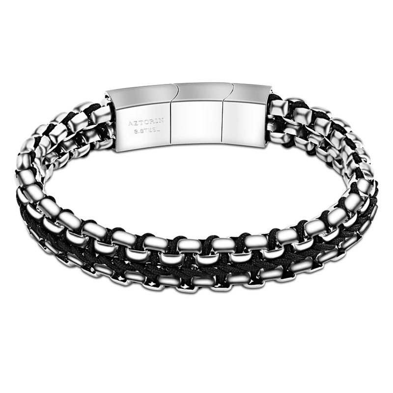 Custom Engraved Promise Bracelet for Men