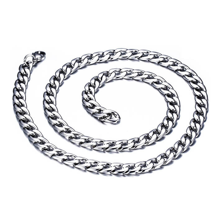 Mens Chain Necklace for Pendant Stainess Steel 62cm
