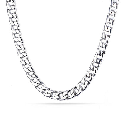 Cuban Curb Chain Necklace 62cm