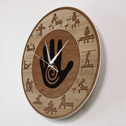 Wall Deco Clock Gift for Massage Salon