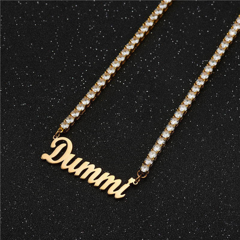 Custom Name Necklace for Women