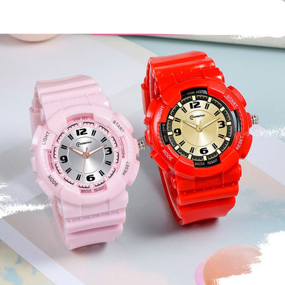 Matching Waterproof Sports Watch Set for Teenagers