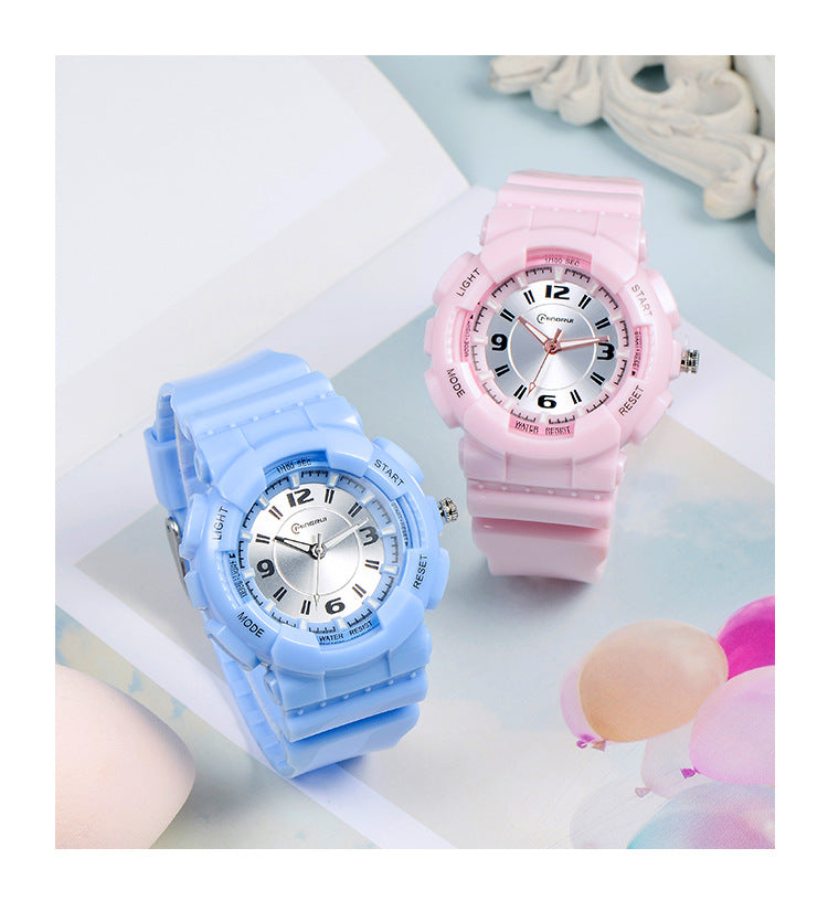 Matching Waterproof Sports Watch Set for Teenagers