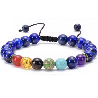 Adjustable Size Mens Beaded Bracelet