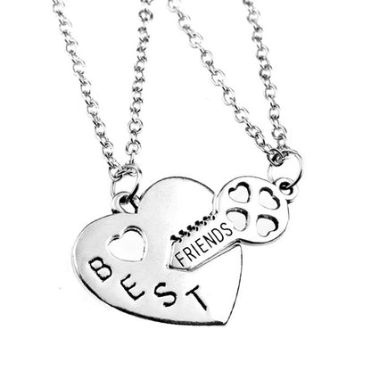 Lock and Key BFF Necklaces Birthday Gift Set