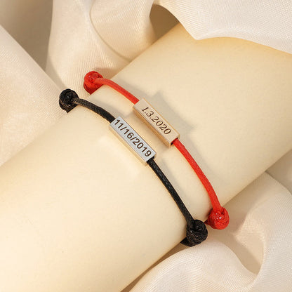 Magnetic Distance Relationship Bracelets for Couples