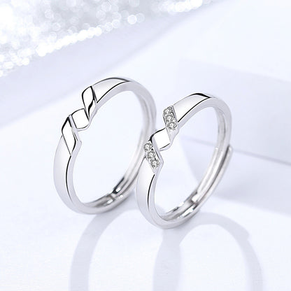 Engravable Matching Zirconia Rings Set