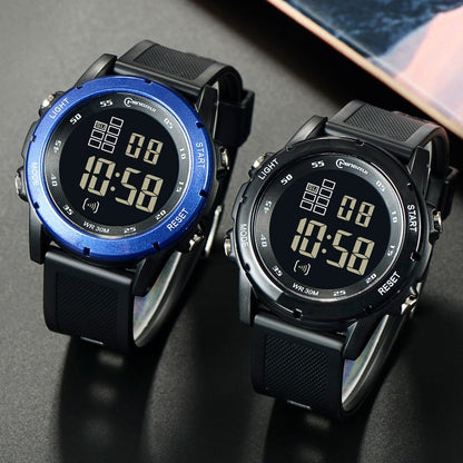 Matching Waterproof Multifunctional Digital Watch Set