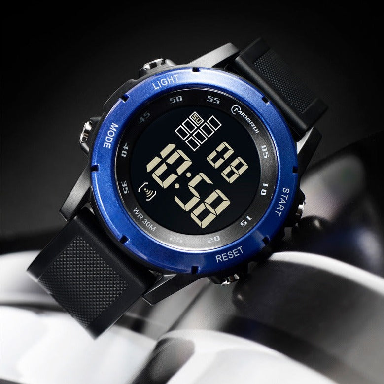 Matching Waterproof Multifunctional Digital Watch Set