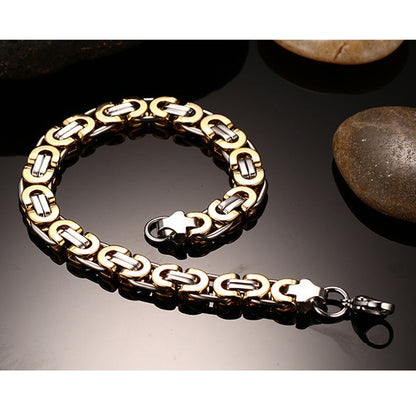 Custom Mens Chain Bracelet Stainless Steel