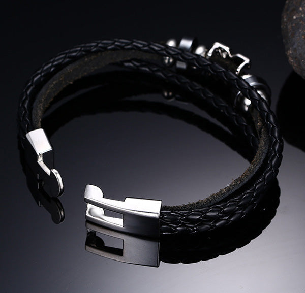 Customized Mens Promise Bracelet Silicone Black
