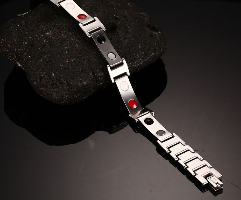 Engraved Bracelet for Guys Stainless Steel