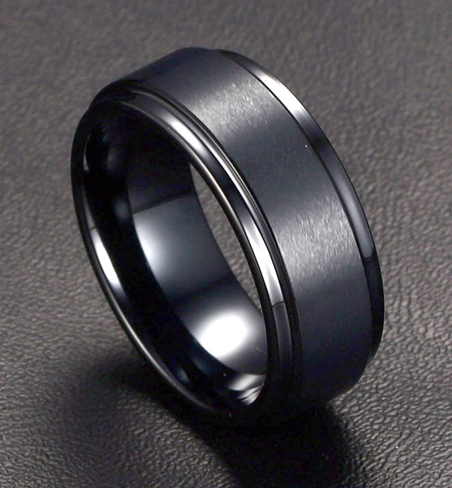 Custom Promise Ring Birthday Gift for Boyfriend 8mm Gullei.com